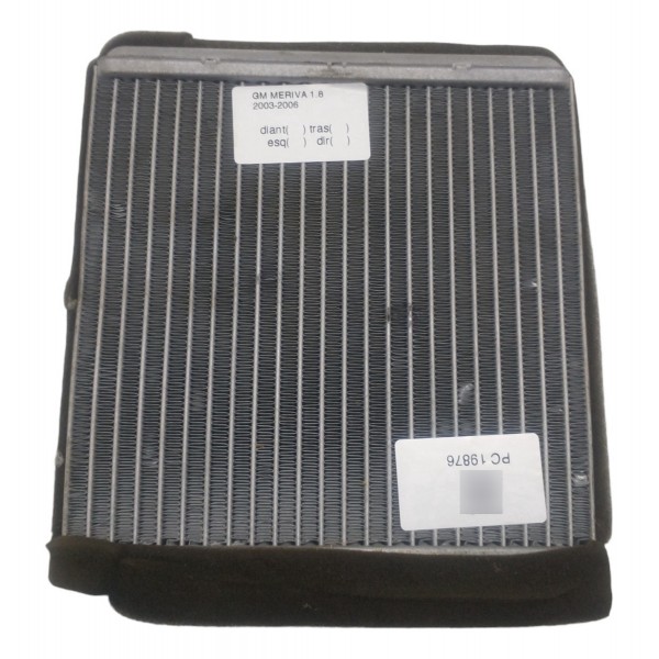 Radiador Ar Quente Gm Meriva 1.8 2002 2003 2004 2005 2006