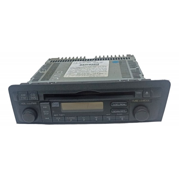 Radio Som Honda Civic 1.7 2002 2003 2004 2005 2006